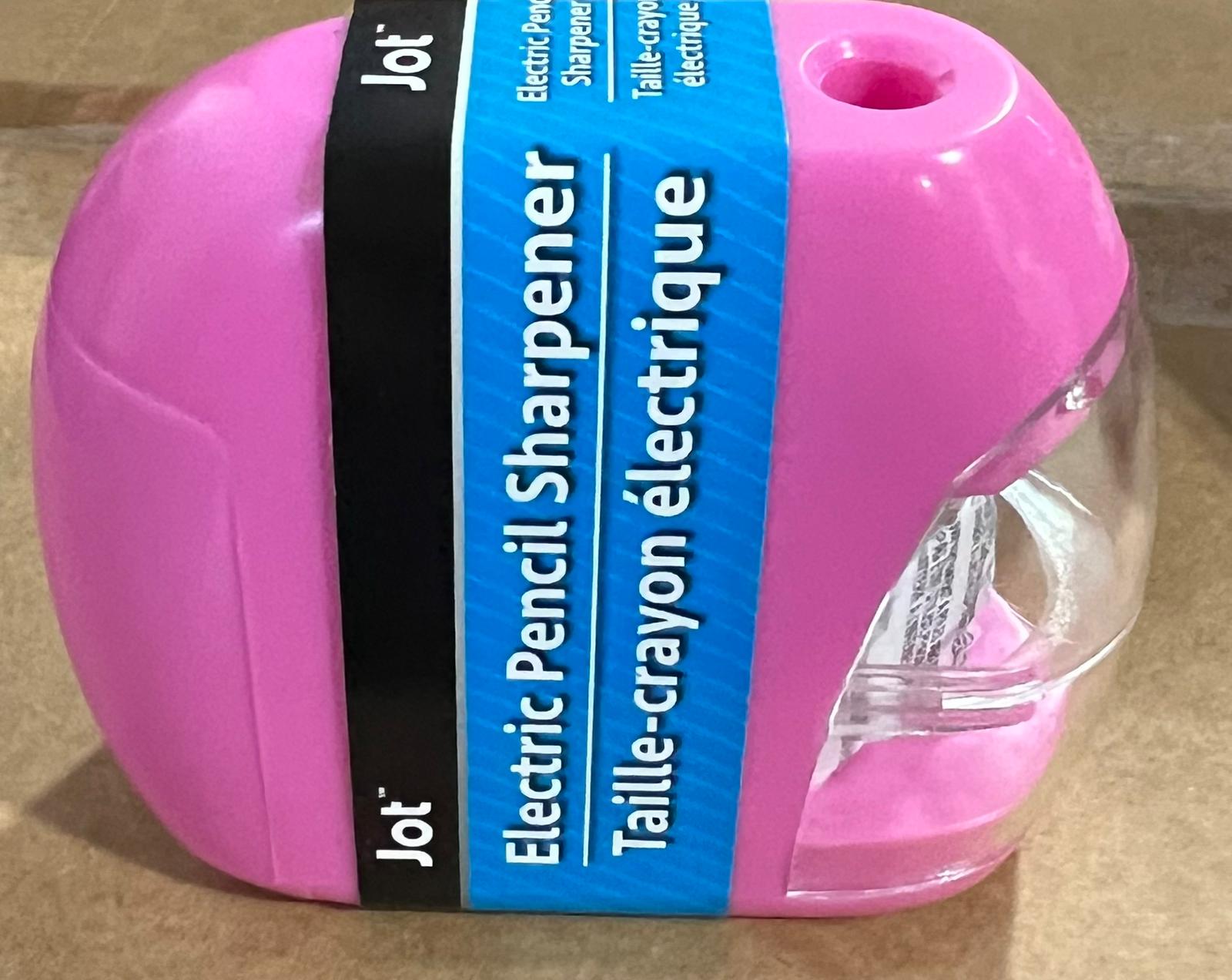 Jot Electric Pencil Sharpener Pink - Bellso